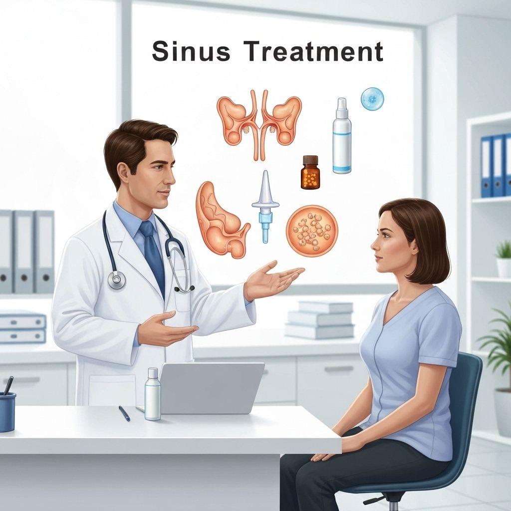 Treatment for sore throat and sinus issues